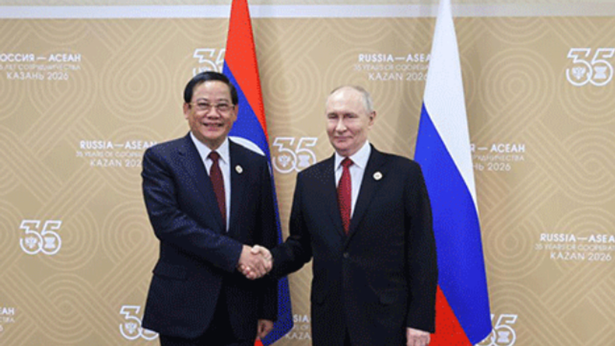 Laos and Russia Cement Strategic Ties with Nuclear Cooperation Deal