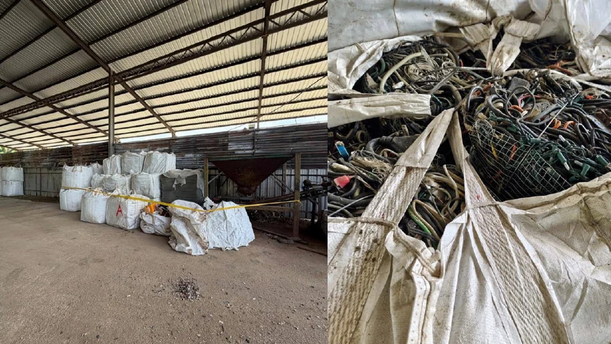 RM3 Million in Illegal E-Waste Confiscated as Five Detained in Bukit Mertajam Operation