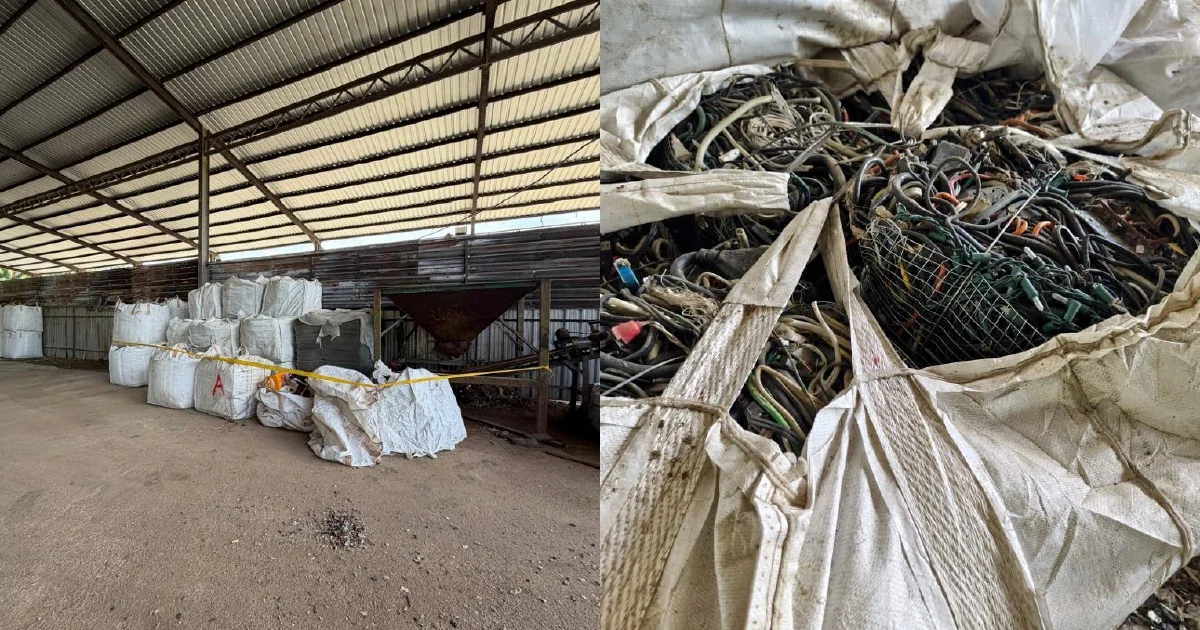RM3 Million in Illegal E-Waste Confiscated as Five Detained in Bukit Mertajam Operation