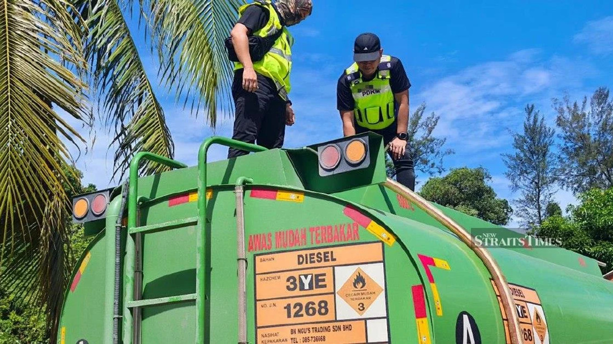Subsidised Diesel Smuggling Ring Dismantled in Tanjung Lobang; 15,000 Litres Recovered