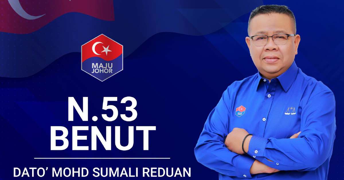 Umno's Sumali Reduan Enters Benut Race as BN's Johor Election Candidate