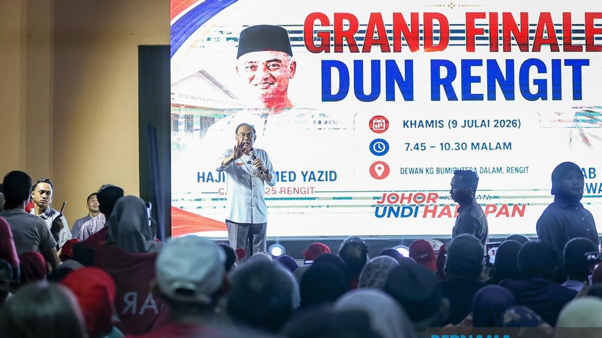 Anwar Pledges Healthcare and Water Supply Overhaul for Rengit Ahead of Johor State Election