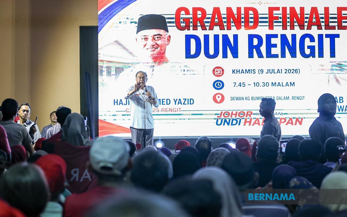 Anwar Pledges Healthcare and Water Supply Overhaul for Rengit Ahead of Johor State Election
