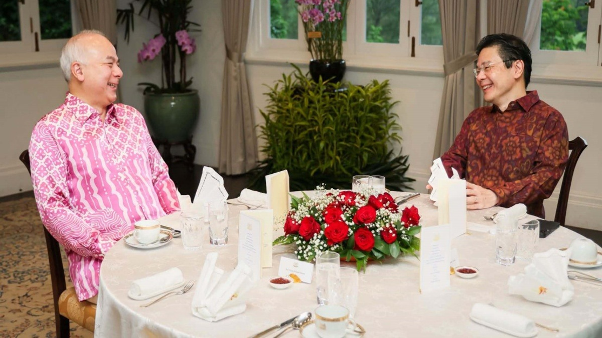 Sultan Nazrin, Singapore PM Wong Strengthen Bilateral Ties Through High-Level Engagement