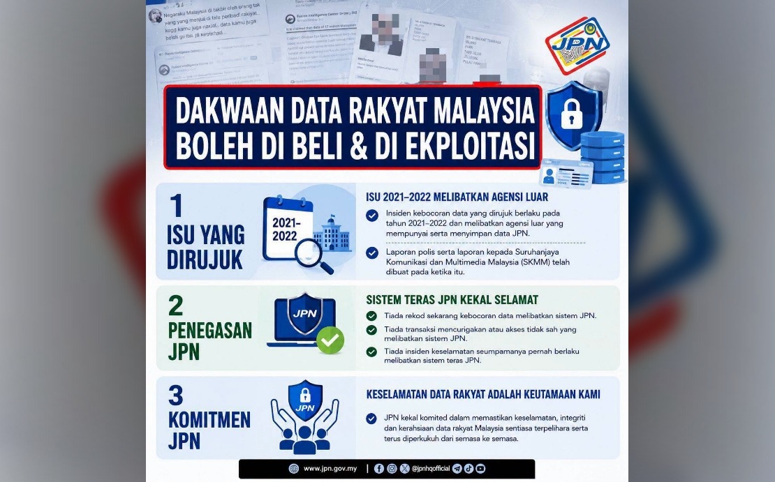 Data Leak Tied to Pre-2022 Breaches, Not Current Systems, Says Malaysia's National Security Council