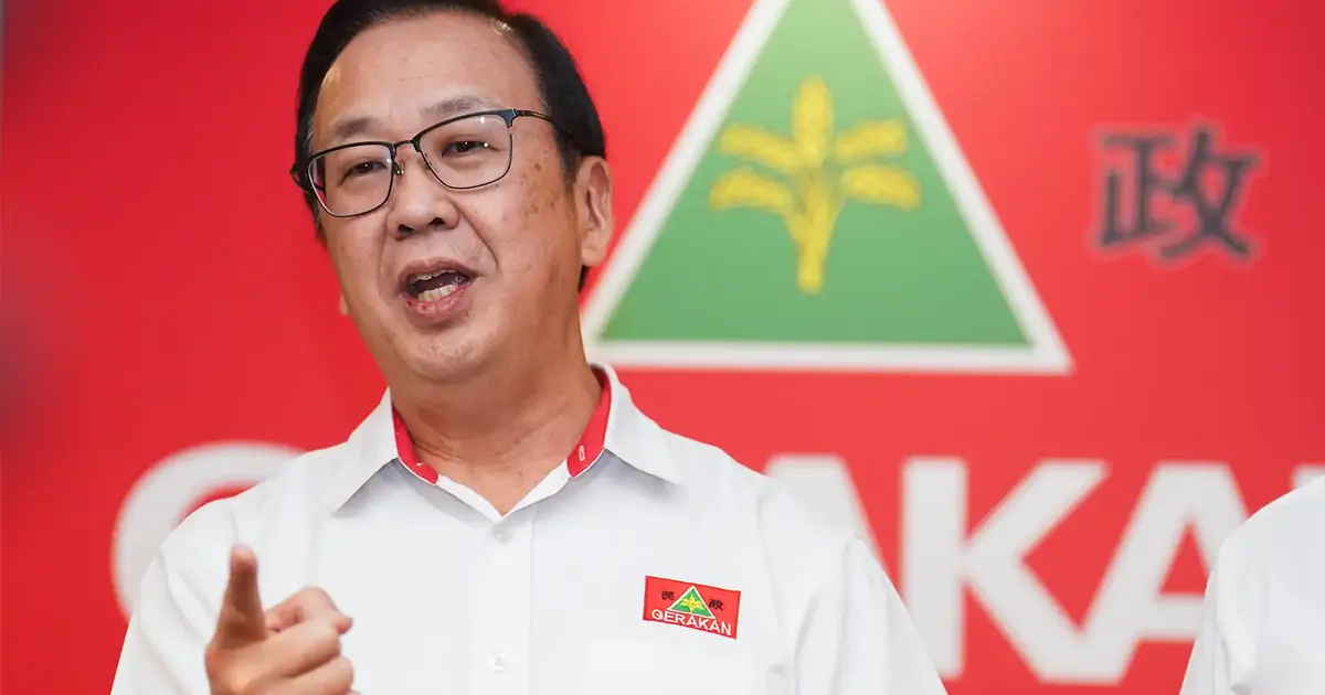 Gerakan calls for Perikatan Nasional cohesion as Johor and Negeri Sembilan prepare for state elections