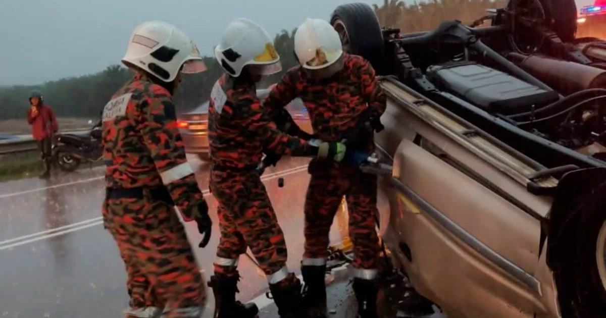 Two Sisters Among Four Dead in Separate Pahang Crashes Within One Hour