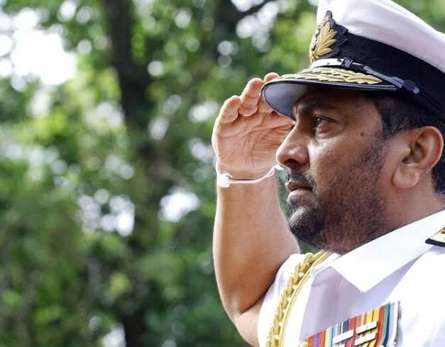 Sri Lanka arrests former navy chief over illegal recruitment of ex-president's son