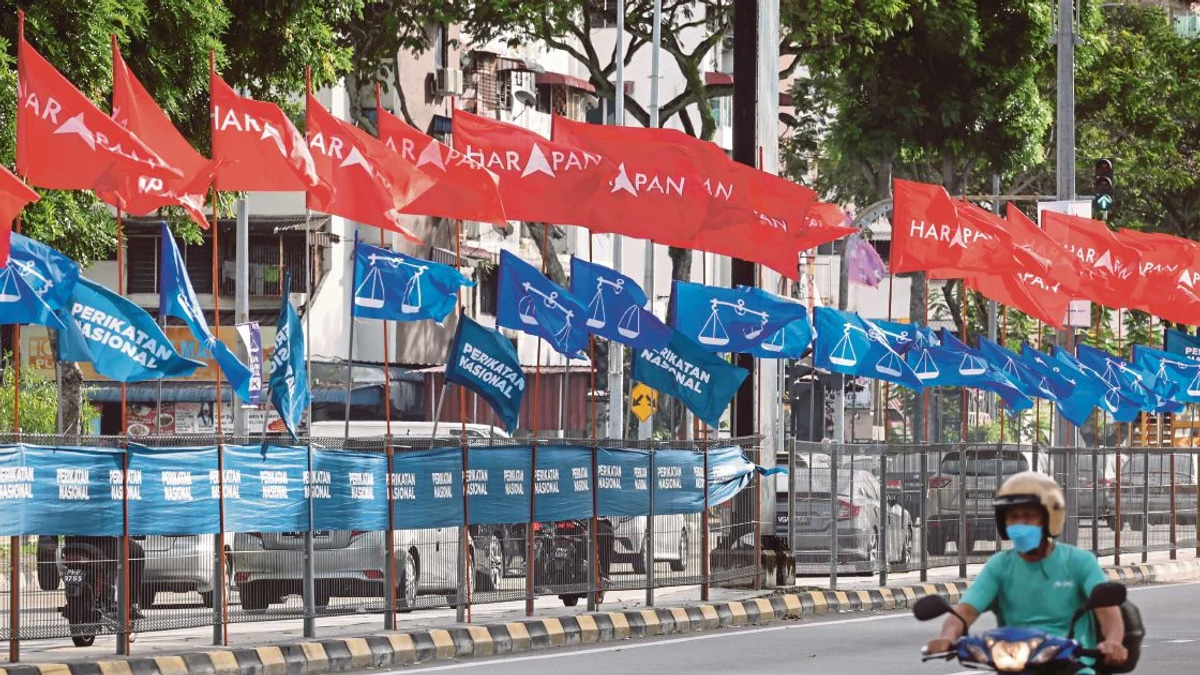 Three-way battlegrounds dominate Johor state election as BN, PH, PN converge on 33 seats