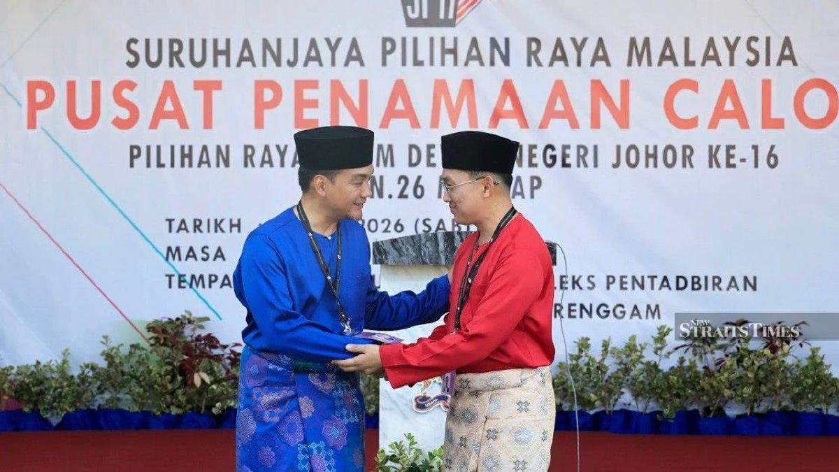Johor Menteri Besar Onn Hafiz Plays Down Favorites Tag in Machap Battle