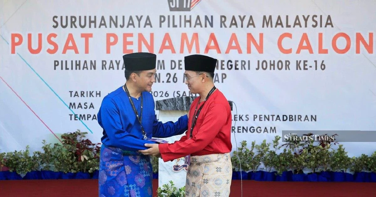 Johor Menteri Besar Onn Hafiz Plays Down Favorites Tag in Machap Battle