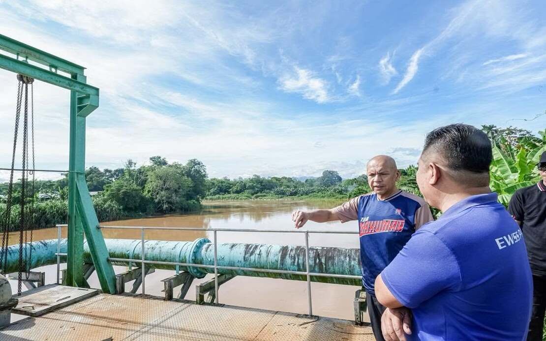 Armizan Reviews Water Infrastructure Upgrades in Papar Amid Supply Challenges