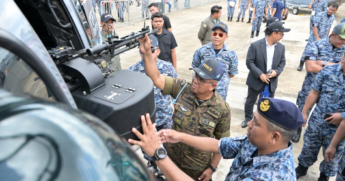 Malaysian air force upgrades EC725 helicopters with enhanced firepower for dangerous rescue operations