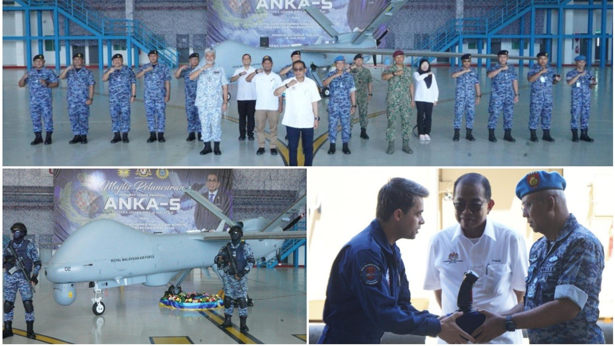 RMAF's ANKA-S Drone Fleet Transforms Malaysia's Maritime Watch Over Contested Waters