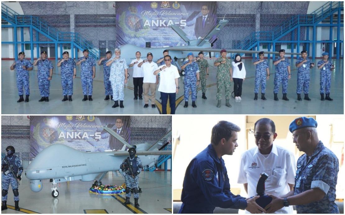 RMAF's ANKA-S Drone Fleet Transforms Malaysia's Maritime Watch Over Contested Waters