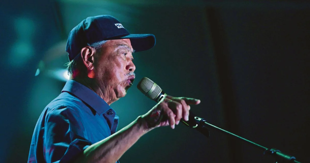 Muhyiddin brushes off PAS snub as Bersatu fights for Johor seats without party's ground machinery