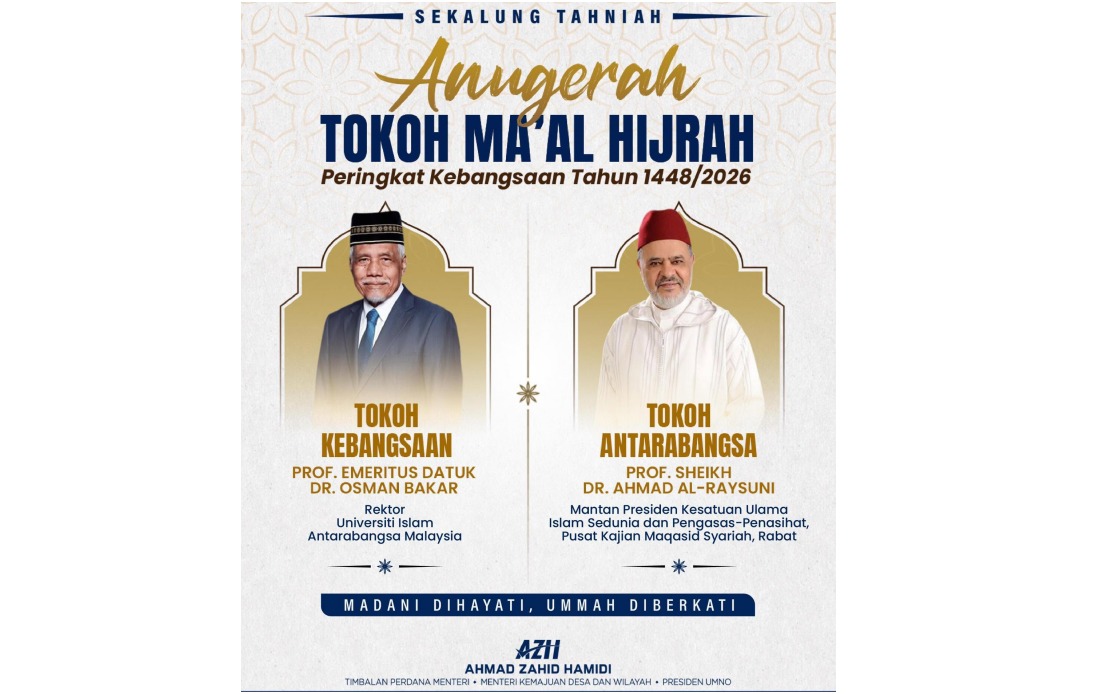 Tokoh Maal Hijrah Awards Held Up as Model for Muslim Excellence and Service