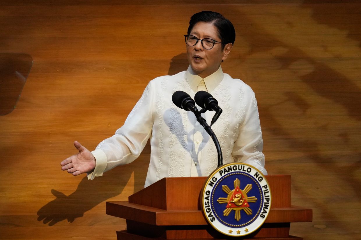 Marcos Takes Aim at China Over South China Sea, Signals Graft Case Against Cousin
