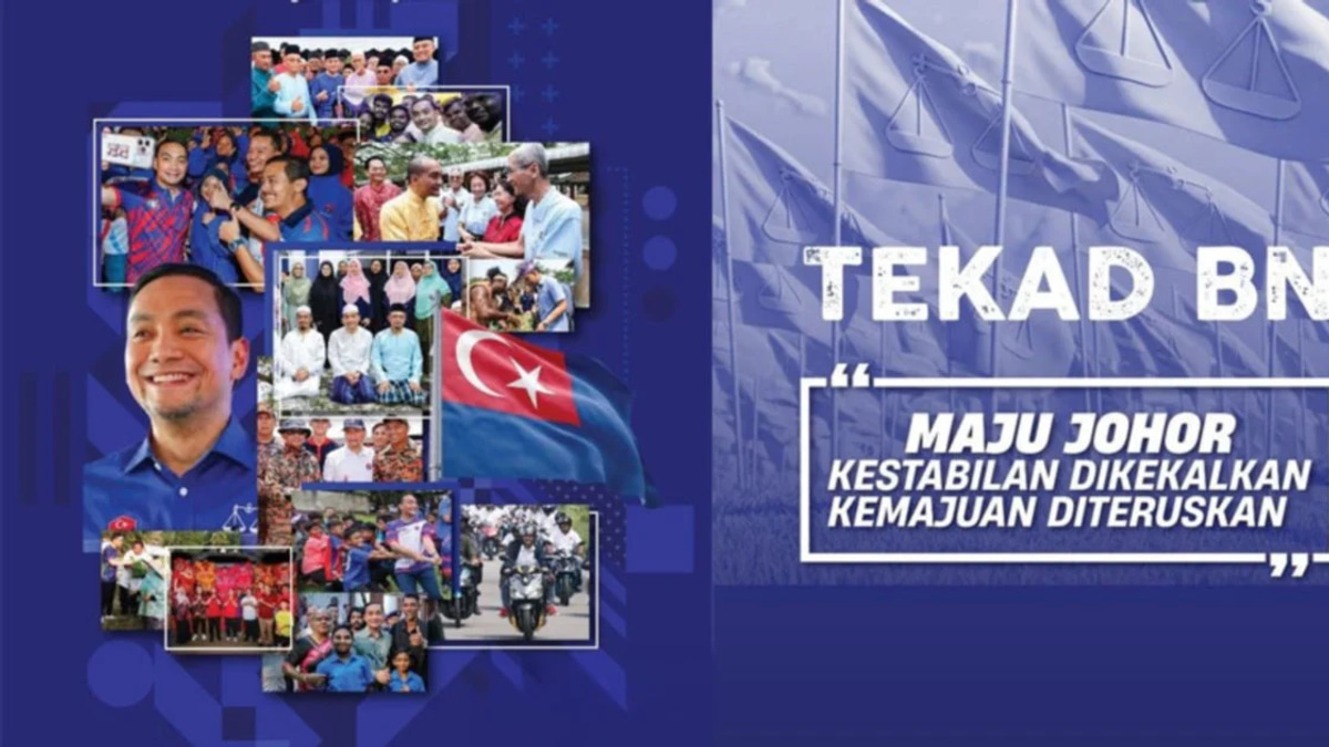Johor BN Manifesto Targets 200,000 Jobs With 63-Point Development Plan