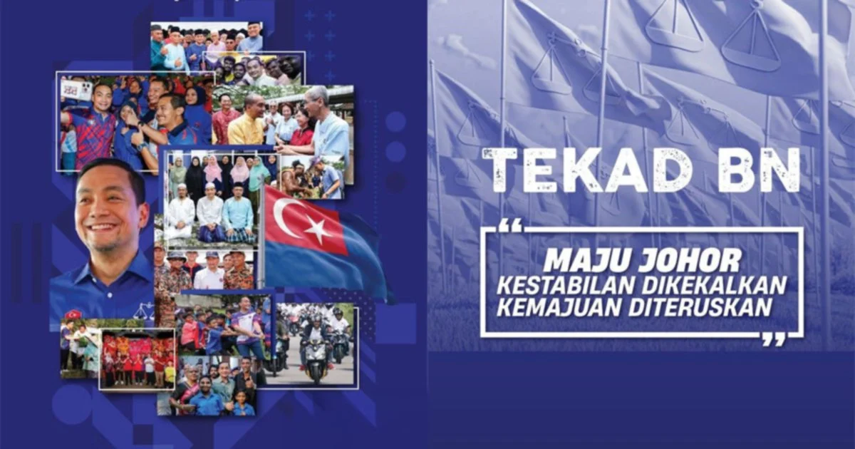 Johor BN Manifesto Targets 200,000 Jobs With 63-Point Development Plan