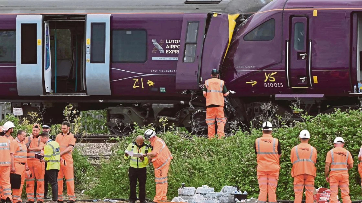 UK Train Driver Dies, 28 Hospitalised as Investigators Begin Collision Probe