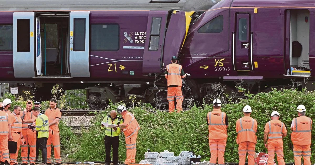 UK Train Driver Dies, 28 Hospitalised as Investigators Begin Collision Probe