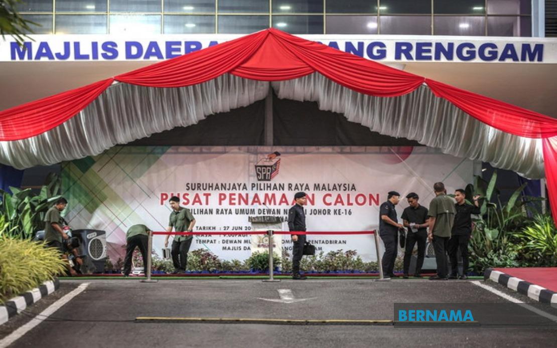 Johor Nomination Day Launches 16th State Election Campaign