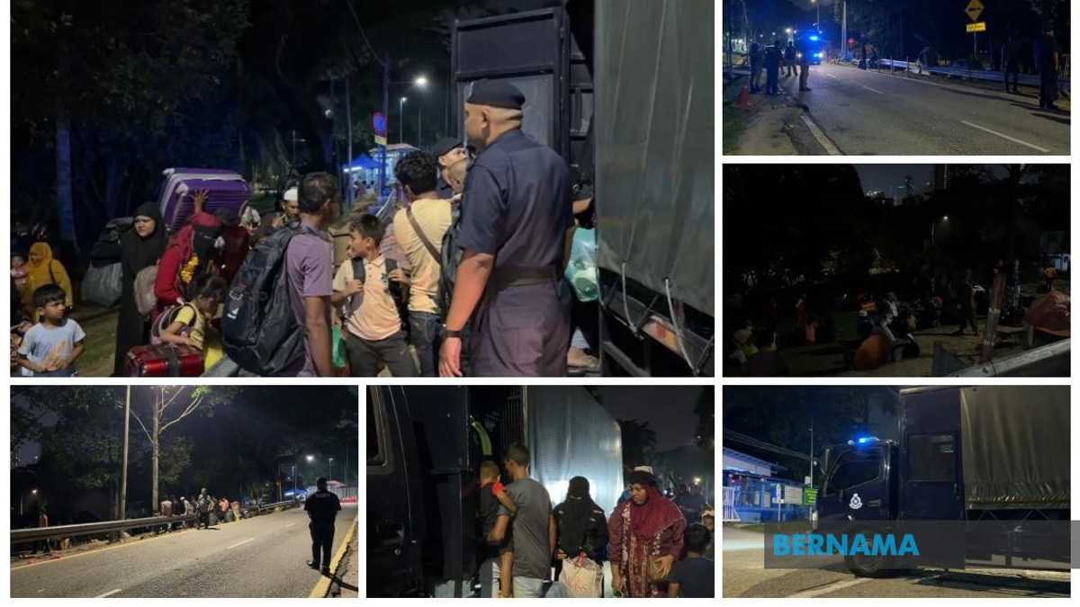 Police Relocate Hundreds of Rohingya Refugees From UNHCR Office in KL
