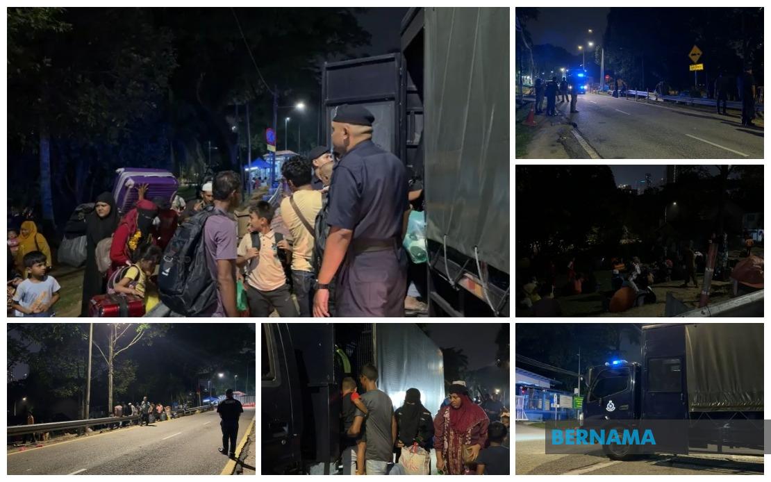 Police Relocate Hundreds of Rohingya Refugees From UNHCR Office in KL