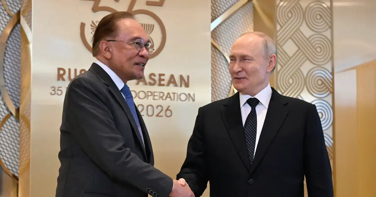 Russia pledges two decades of energy supplies to Malaysia as bilateral ties strengthen
