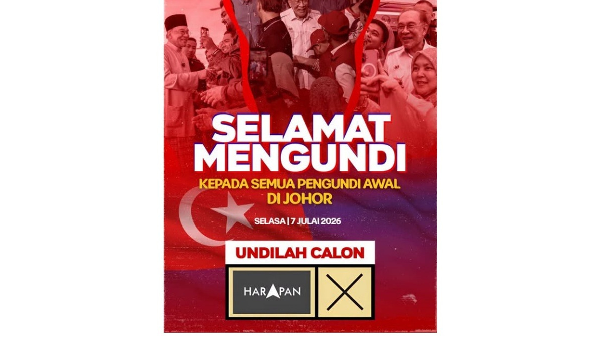 Anwar Rallies Support as Johor Early Voting Gets Underway
