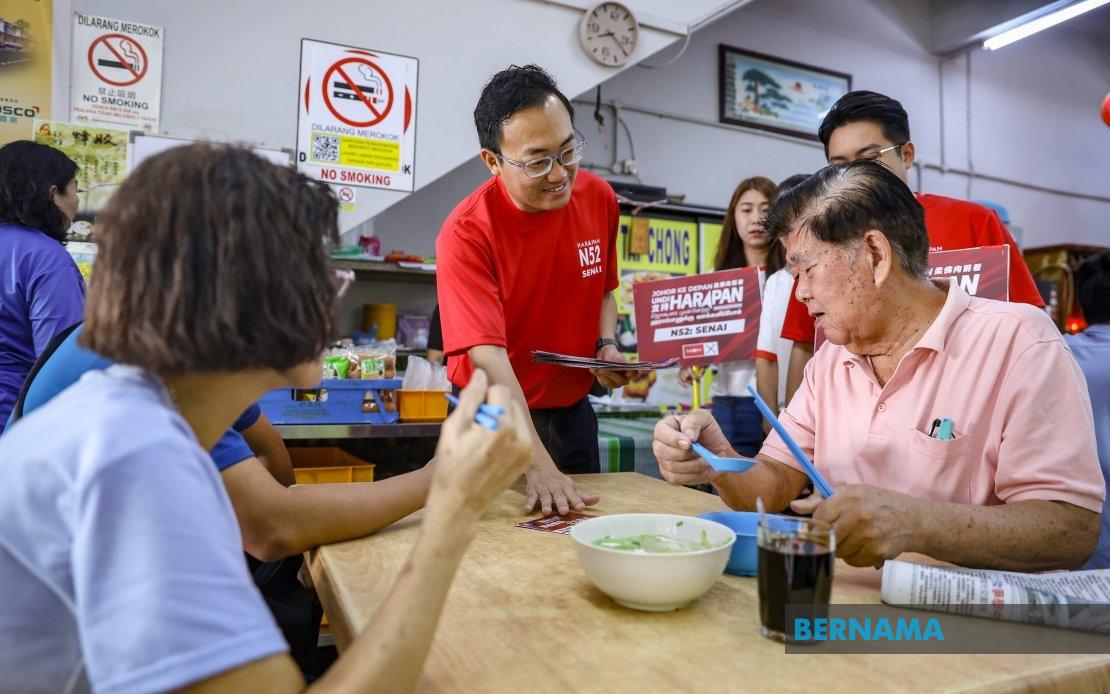 Wong Leverages District Work to Defend Senai Seat in Johor Election