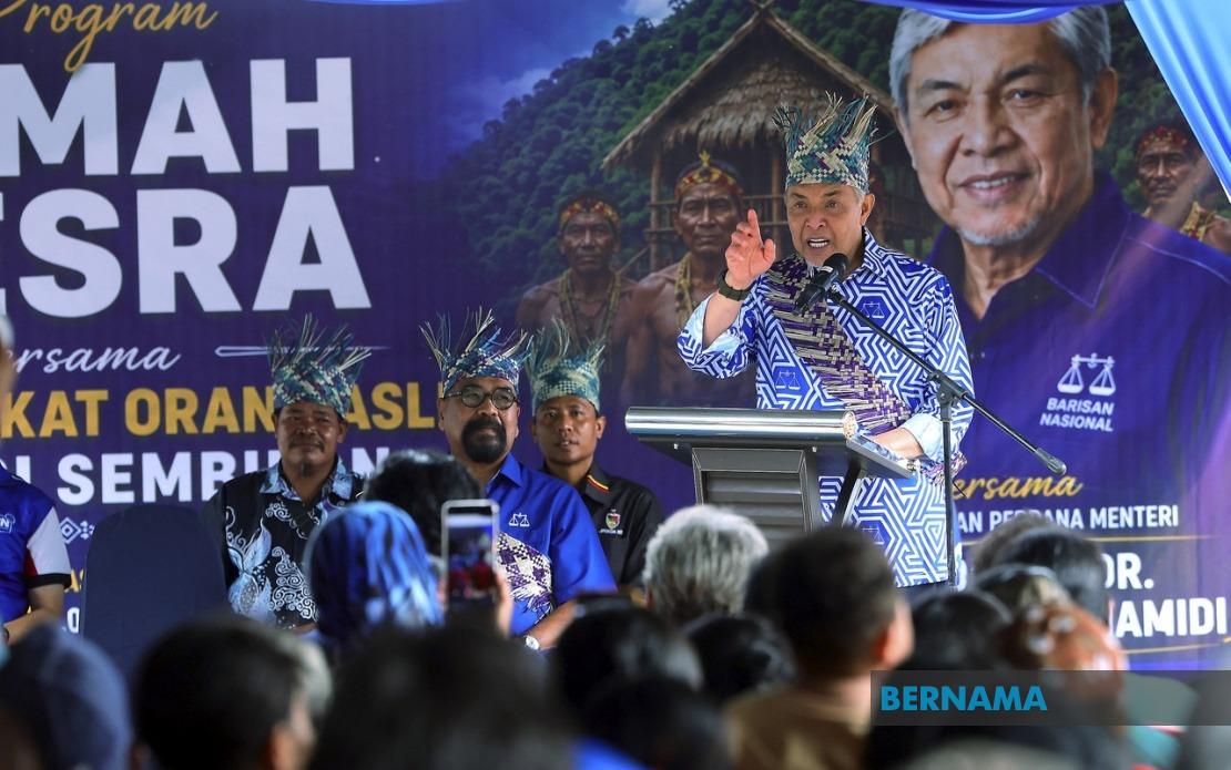 Unity Government Remains Steadfast Until Term's End, Says Ahmad Zahid
