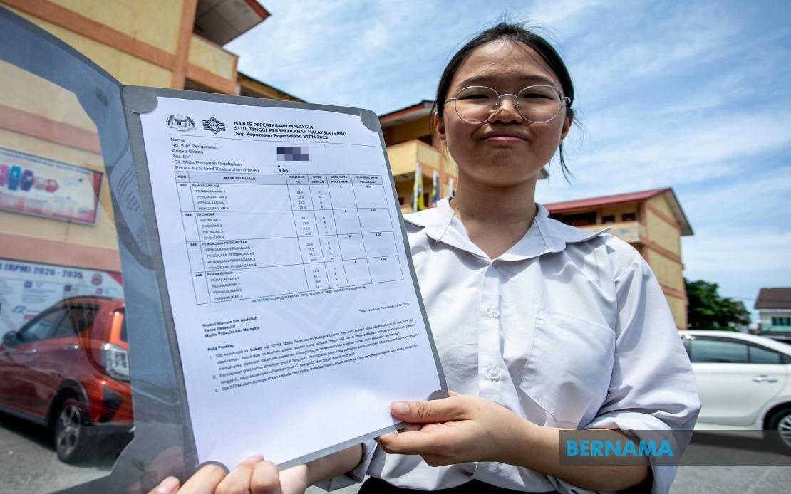 Disciplined Five-Hour Daily Revision Routine Propels SMK Jalan Tasek Student to Perfect 4As in STPM