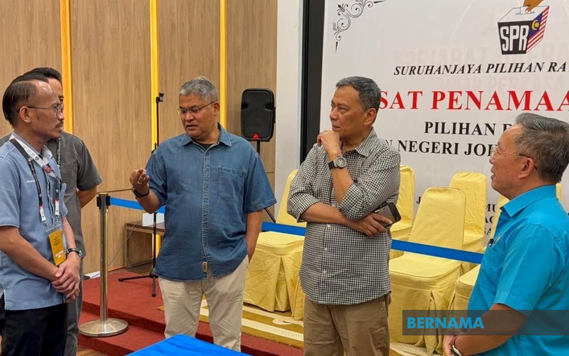 Election Commission Conducts Final Checks Ahead of Johor Nomination Day