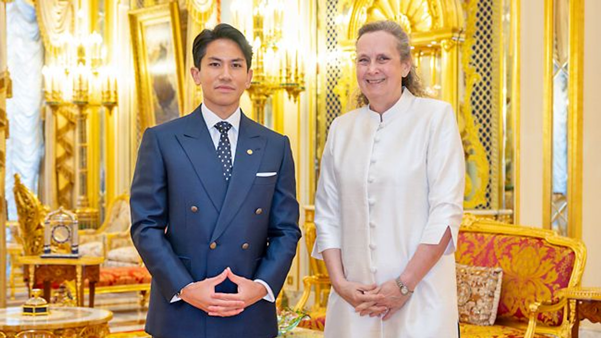 Prince Mateen Bids Farewell to US Ambassador McClelland