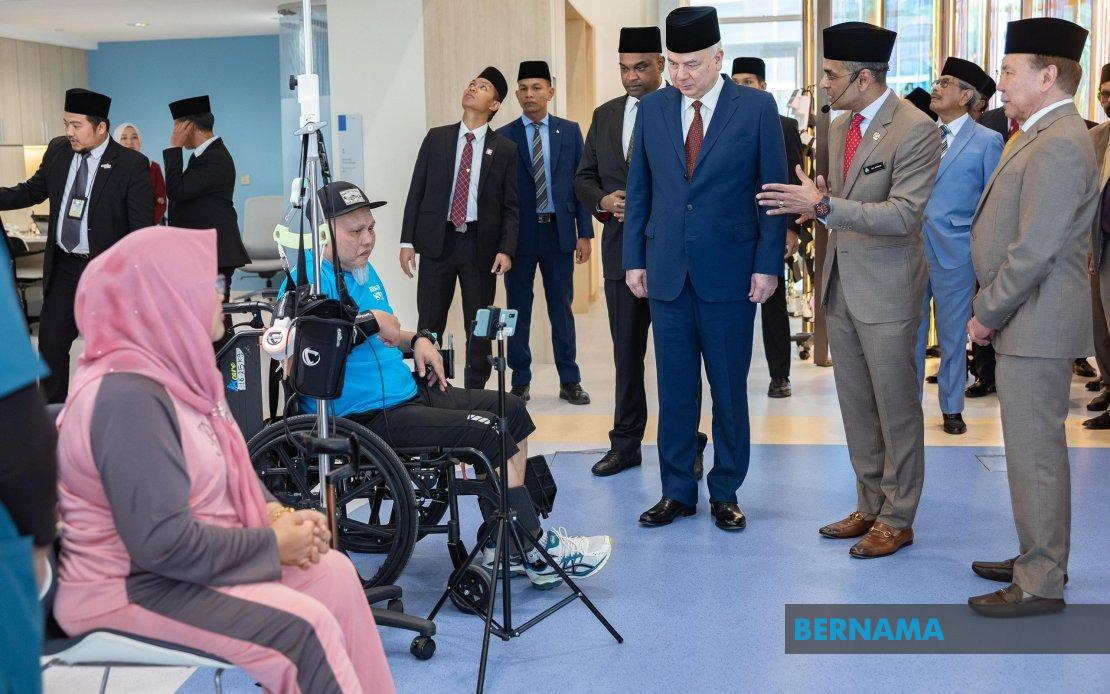 Sultan Nazrin Opens Advanced Rehabilitation Centre, Calls for Societal Support for Disabled Workers