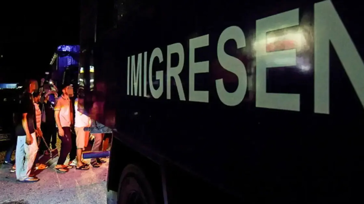 Police Conduct Major Midnight Raid in Pudu, Detain 186 Undocumented Migrants