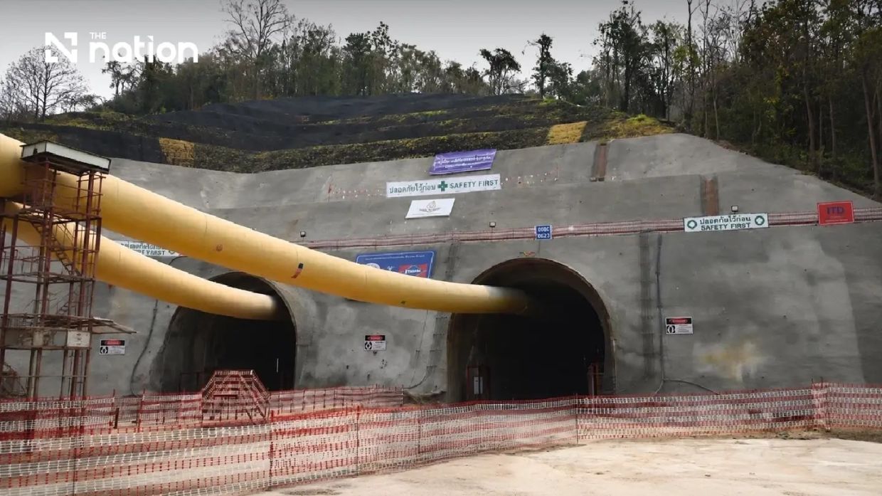 Two workers killed in scaffolding collapse at Chiang Rai tunnel project in Thailand