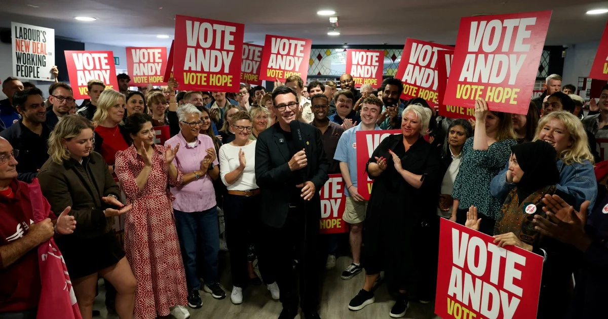 Right-wing split could fuel Burnham's path to British premiership