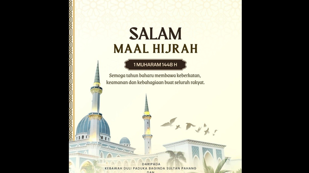 Pahang's Royalty Lead Maal Hijrah 1448H Celebrations With Messages of Unity and Renewal