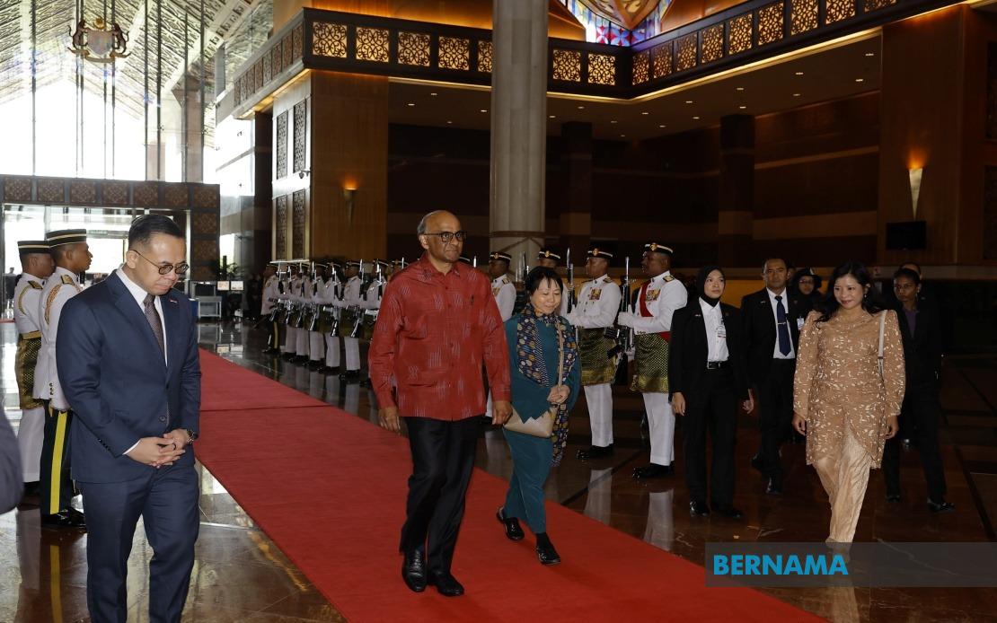 Singapore President Tharman Concludes Three-Day State Visit to Malaysia