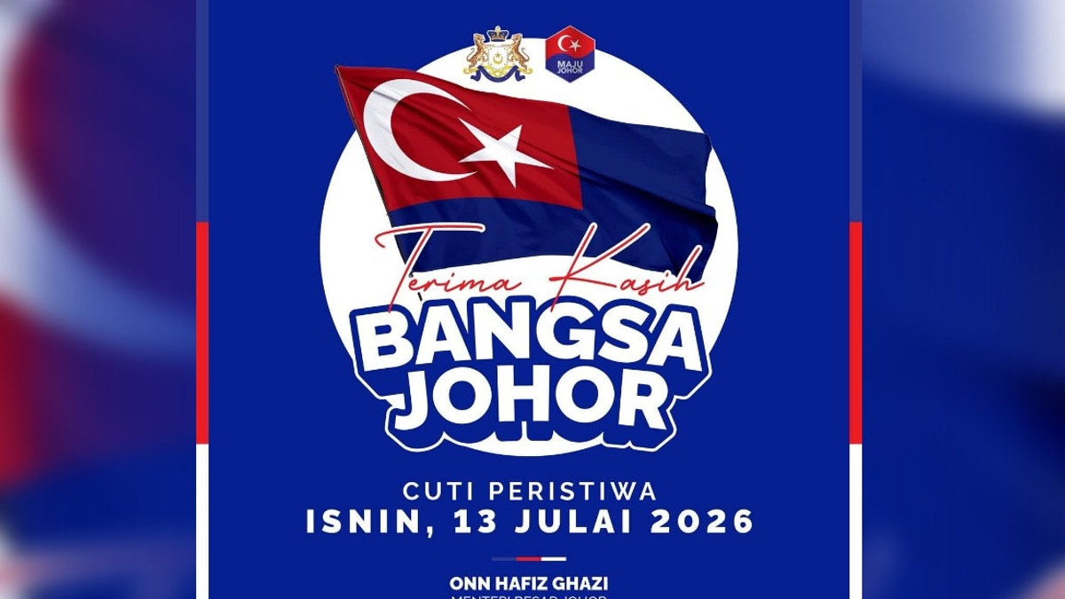Johor Declares July 13 a Public Holiday to Celebrate Election Victory