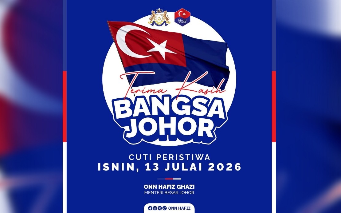 Johor Declares July 13 a Public Holiday to Celebrate Election Victory