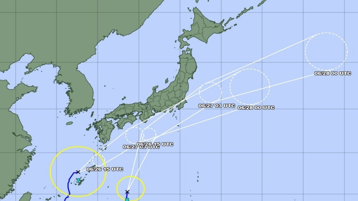 Japan Braces for Twin Typhoon Onslaught as Higos and Mekkhala Threaten Landfall