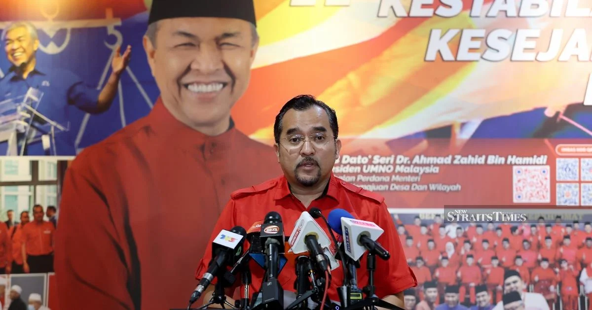 Umno Pledges Issue-Based Campaign for Johor and Negri Sembilan Elections