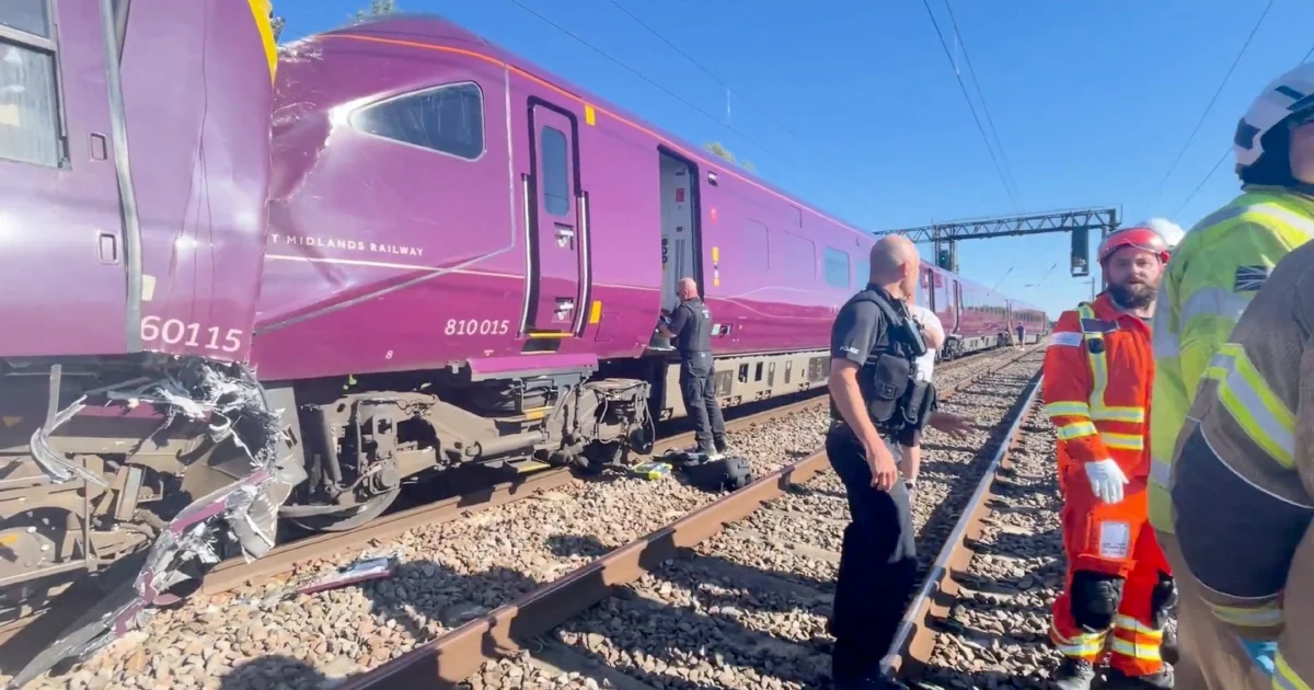 British Rail Collision Leaves One Dead, Dozens Injured North of London