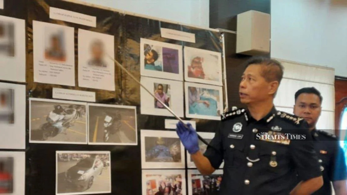 Six arrested after parang attack at Jelutong temple leaves two men wounded