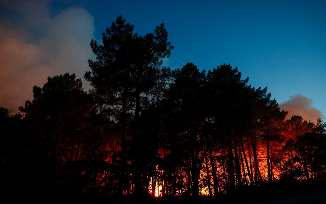France Battles Historic Wildfire Crisis as 119,000 Hectares Consumed