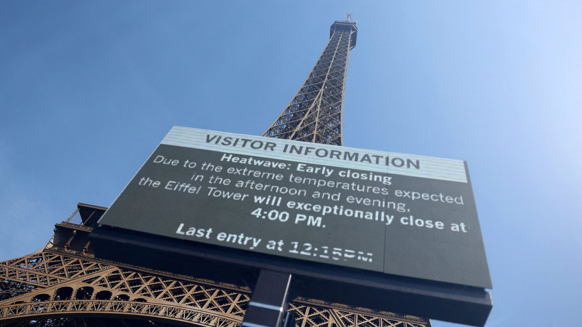 Paris heatwave forces early closures of iconic landmarks, deterring tourists